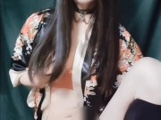 ドライでイク男の娘 Japanese Crossdresser Dry Orgasm