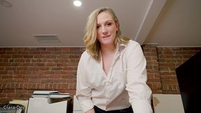 pegging the office sissy - clara dee pov