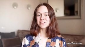 Anca Plays With Glass Toys