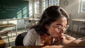it s my first day at this school and i m already being fucked by my best student.(ai generated)