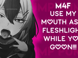 [F4M] Use My Throat as a Fleshlight Whilst U Goon!!! -- [BJ NOISES] Audio Merely / ASMR RP