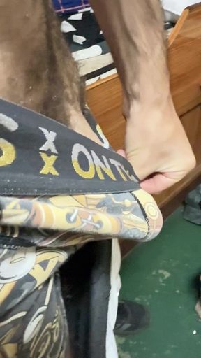 A big cock that is as horny as a stone