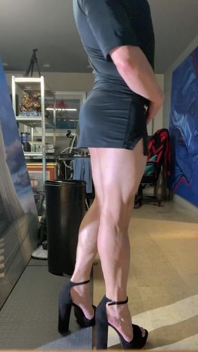 COULD IT BE THAT I HAVE A GOOD ASS AND LEGS? OR IS IT JUST MY IDEA?
