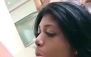 Kristina milan's huge tits get manhandled