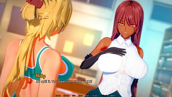 Bathroom Sex- Futas World of NTR- Futa Route Gameplay #4