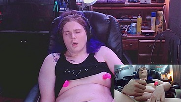Trans Girl Cumpilation tgirl blows loads
