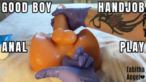 Good Boy Handjob Anal Play