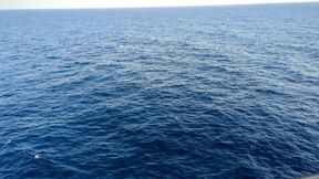 Hot Wife Cums in Front of Locked Cuck on Cruise Ship