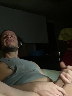 Compilation of nasty talks Spanish speaking badly while playing with a big fat brown Latin cock