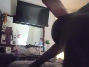 After photo shoot took care of his hard on 😋