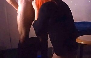 Deep throat Daddys 9-inch cock