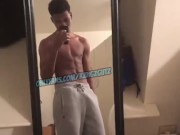 Playing with my dick before I show my abs (longer vid on onlyfans)