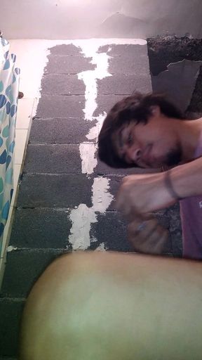 Big Dick in Bathroom Horny