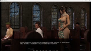 Bella's First Sin Part 1: Slutty Wife Seduces 2 Old Men in the Church