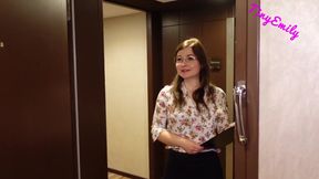 Taken by surprise by hotel guest !! Creampie!!