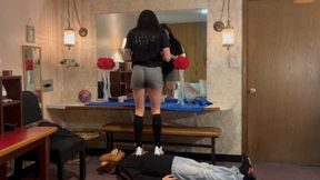 Mistress Ciara's Soccer Cleat Trample