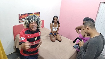 Bastidores de gravação, Leo ogro botando só no cu da jasmine santanna.