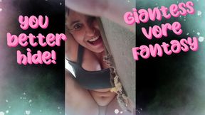 Hide Seek 3 Giantess Eats You