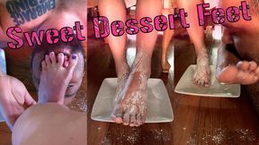 Chastity Vlog - Sweet Feet Treat - Femdom Foot Worship and Foot Cleaning  #FootWorship #Femdom #BDSM #Kink