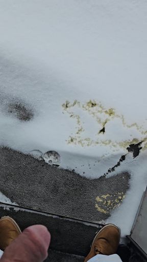 freehand in the snow