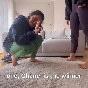 Big, Sweaty Female Foot Wrestling