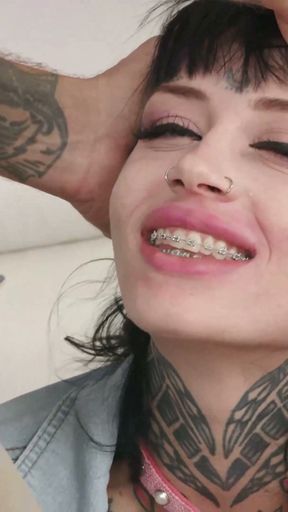Stunning Goth CC Doll Wants More Of Bryan Gozzling's Hardcore Sex!   Clip 1