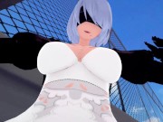 Nier: Fucked by 2b futa taker POV