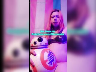 Trans Serf Leia sucks Lightsaber bangs BB-8 TEASER