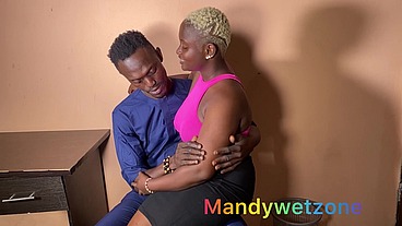 Ebony Sexy Girl Deep Sucking My BBC AS She Squirts Hard Reach Orgasm.