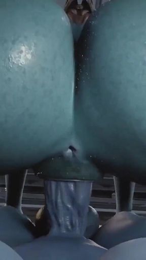 D3d Intense Anal Erotica Compilation: Hot, Wild Booties Devouring Every Drop