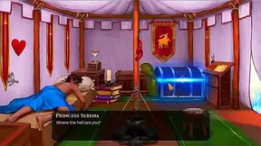 Redheaded Farmgirl Pleasured by Giant Warrior in Hot Anime Quest