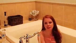 Hot Blonde Babe Shower Time - French MILF Fucks Her Neighbor