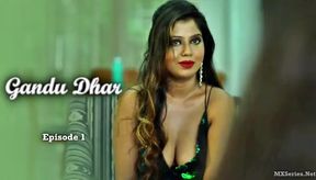 Indian Gandu Dhar Ignites Hardcore Passion