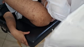 He went to the urologist because he no longer felt pleasure and she stuck her strapon in him until