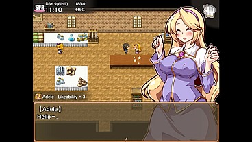 Impregnate my harem farm [ BREEDING HENTAI game ] Ep.4 turning a nun obsessed with big veiny penis !
