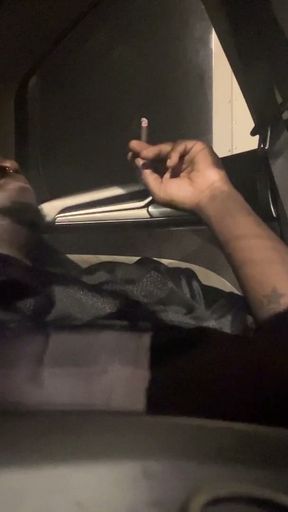 Smoking While I Jerk My Dick To The Music   Clip 1
