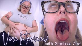 Vore Interview With Giantess Zee! - 4K