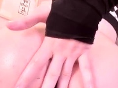 Femboy Hami Bizarre Anal Dildo Ride With Close Up