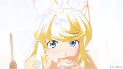 Enjoy Wolf Girl's debutante adventure with LIRU - WOLF GIRL WITH YE