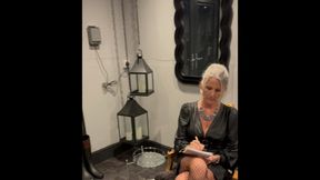 Masochist Begs Mistress for Punishment