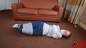 Taped Lady