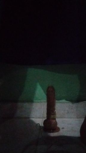 Playing with My Realistic Dildo