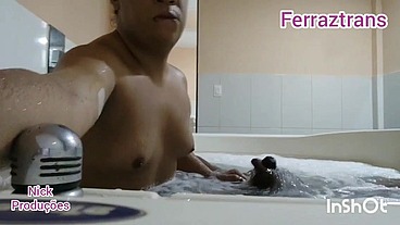 Eu e meu namorado no hotel