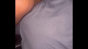 Busty brunette wife shares huge cock in wild swinger session