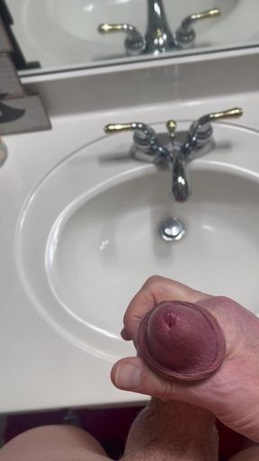 Stroking Huge Dick