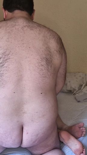 Three Hairy Bears Fucking Bareback