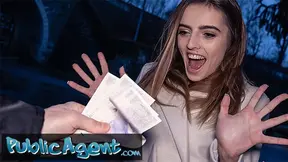 Public Porn – French babe Alba Lala Shows Off Her Small Tits on the Street