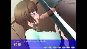 Neighbor Spies On Cute Anime Girl For A Secret Cumshot Moment