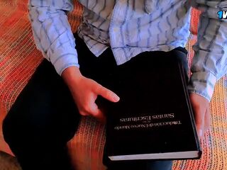 REAL! STRANGER COMES TO ME TO READ THE BIBLE AND I END UP SUCKING AND SCREWING HIS RAMROD UNTIL I CUM.