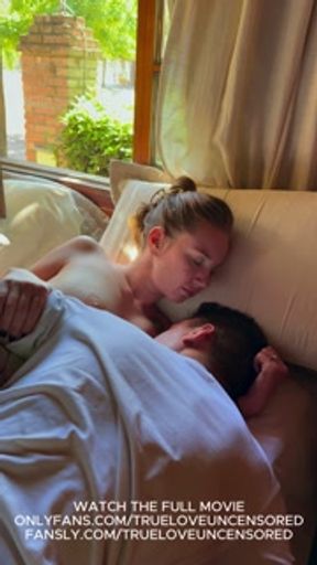 Breasfeeding my husband to help him relax - Loving and nurturing my man to show him my unconditional love